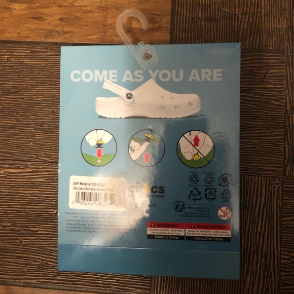 Crocs Echo NBA Clog Disney Jibbitz Charms Nike Dunk New Balance 550 Air Force 1 - Picture 2 of 2